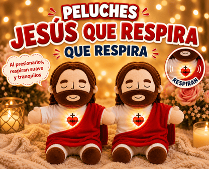PELUCHE DE JESÚS QUE RESPIRA