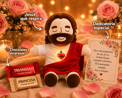 PELUCHE DE JESÚS QUE RESPIRA