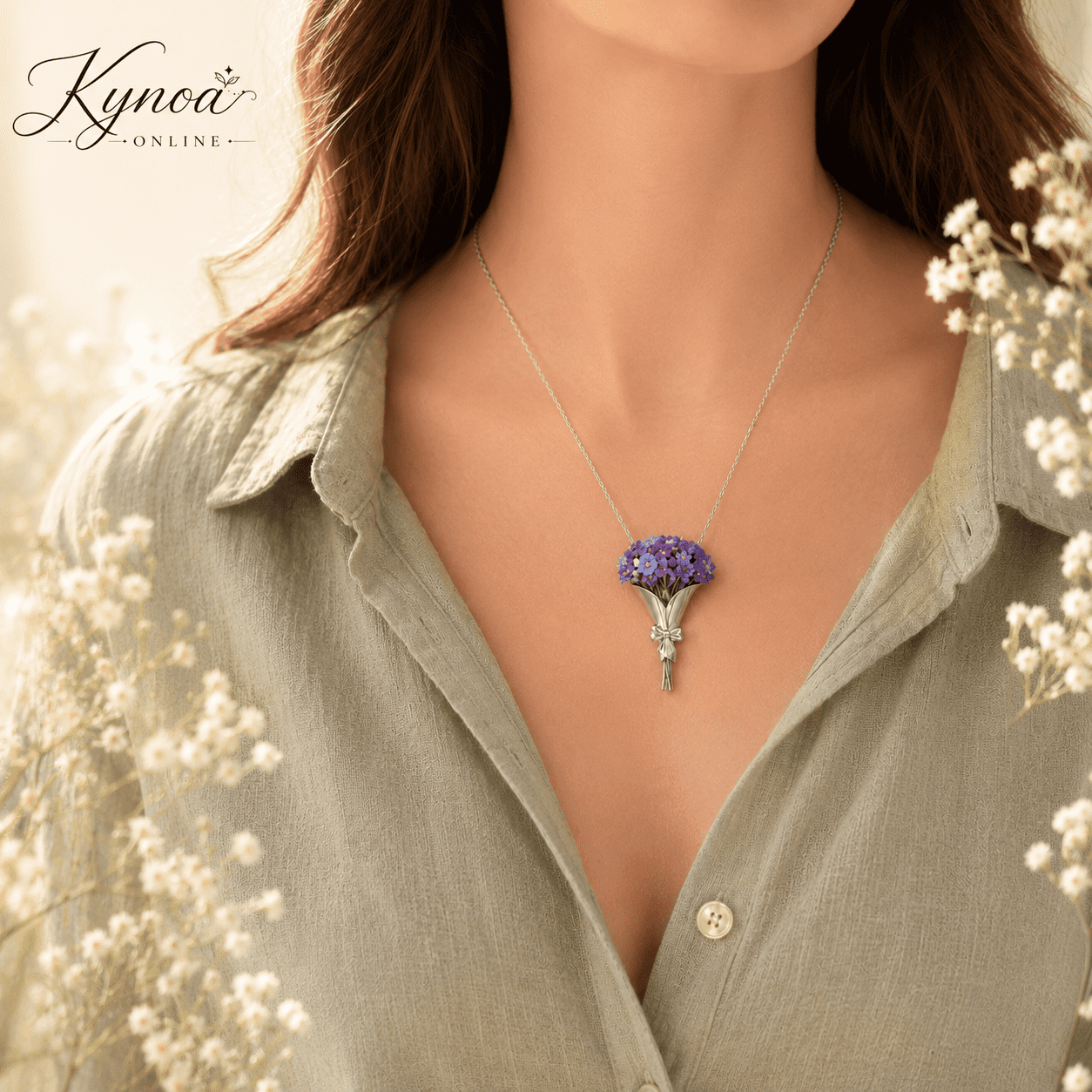 Collar Mi Flor Eterna